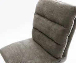 BarstuhlPela-Flex Bouclé Soft Schlamm Freischwinger Flach Metall Schwarz Sofort versandfertig