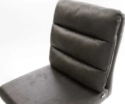BarstuhlPela-Flex Vintage Anthrazit Kufengestell Metall Sofort versandfertig