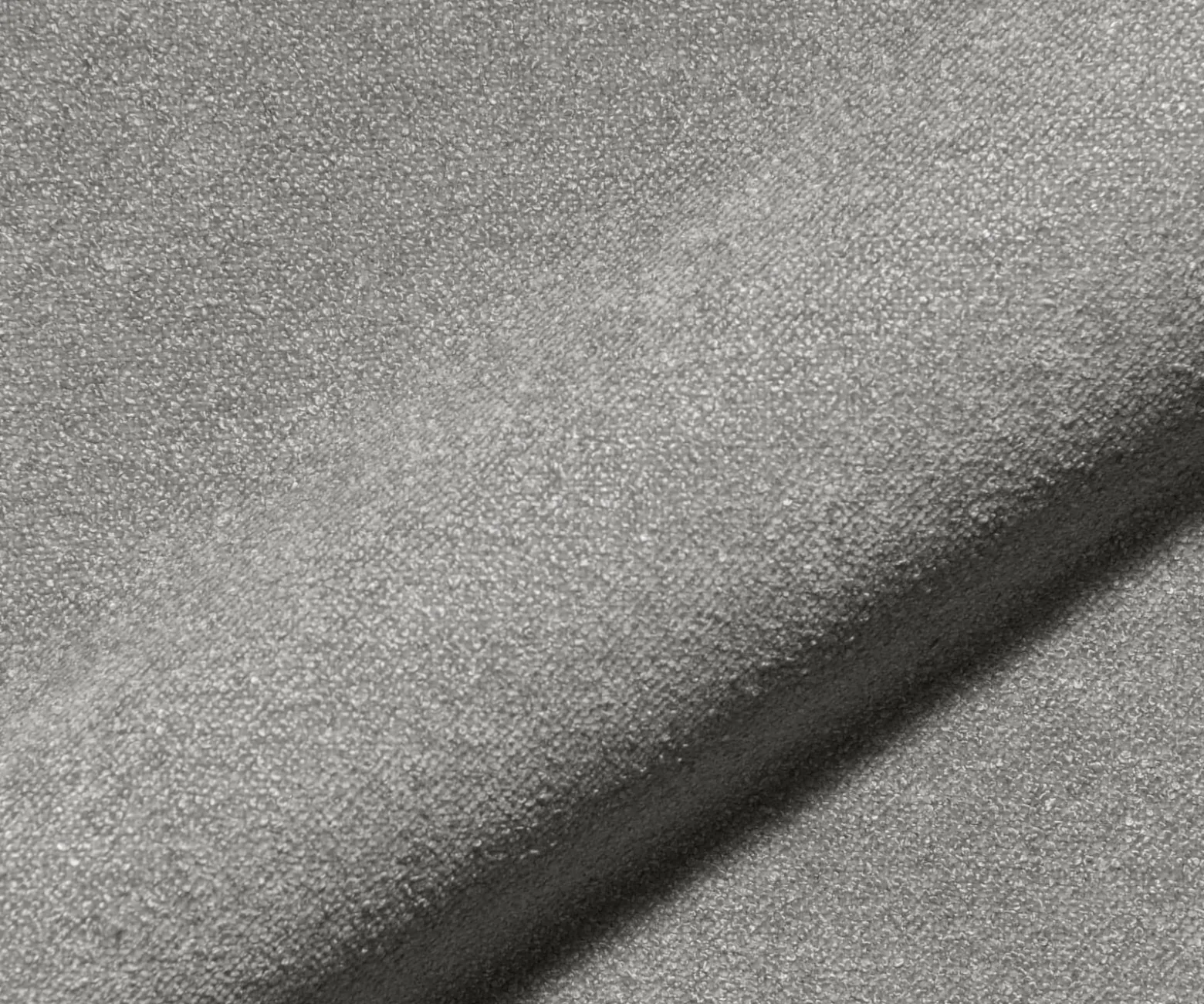 Big-SofaLunna 470x210 cm Strukturstoff Soft Grau 3 Kissen Sofort versandfertig