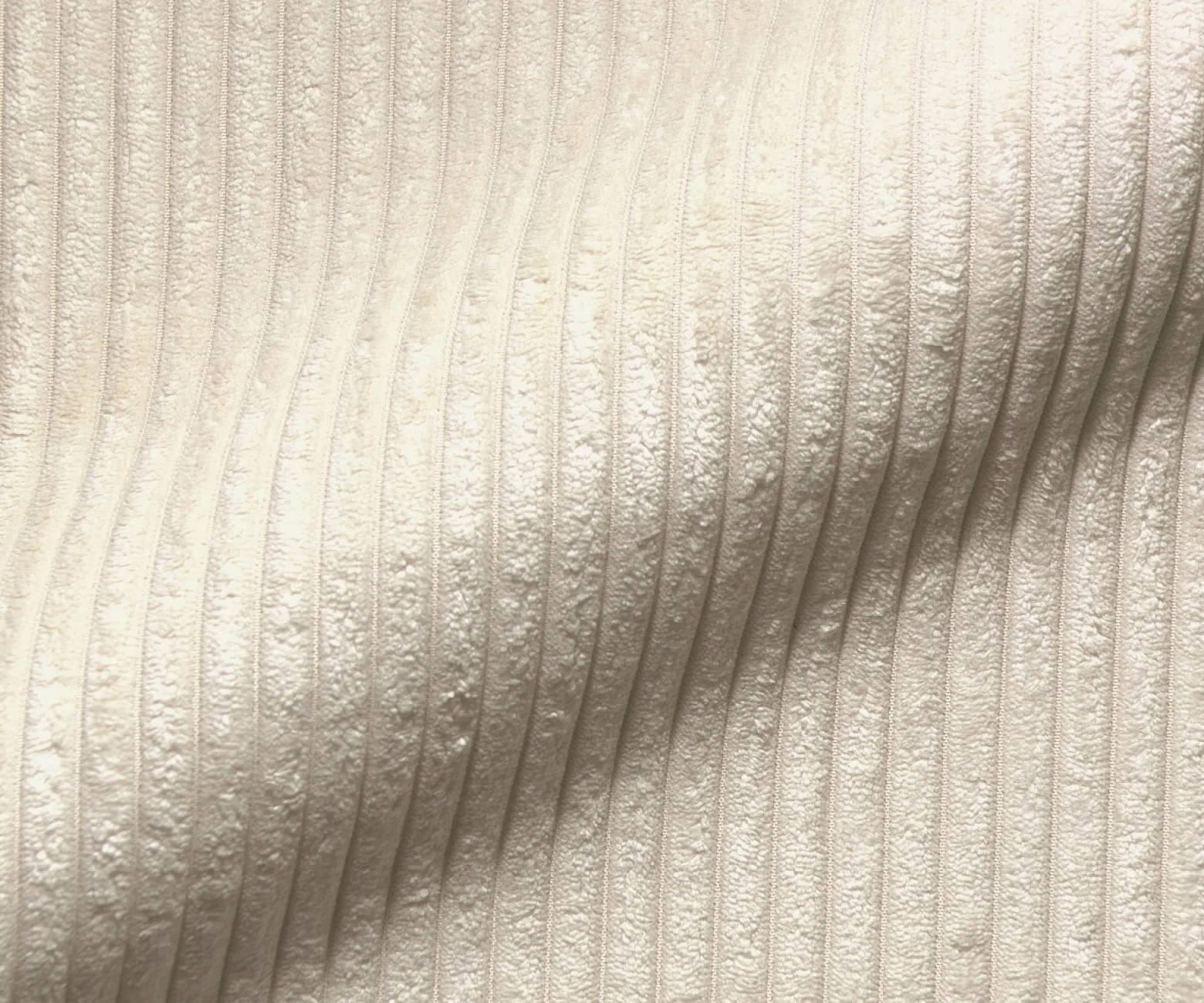 Big-SofaSirpio 230x95 cm Cord Beige mit Hocker Sofort versandfertig