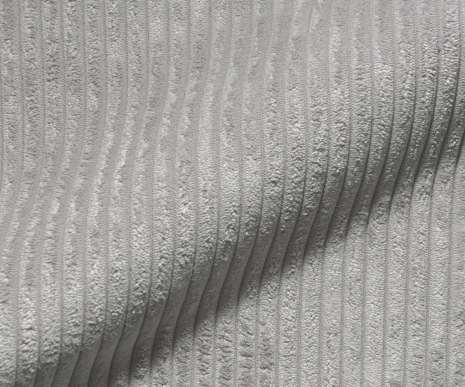 BoxspringbettDream-Well 120x200 cm Cord Silbergrau mit Taschenfederkernmatratze und Topper Visco Sofort versandfertig