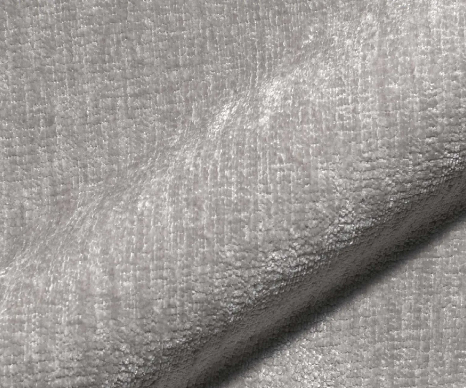 DrehstuhlJova-Flex mit Armlehnen Chenille Silbergrau Kreuzgestell breit Effektfinish Titan 360° drehbar Wippfunktion Taschenfederkern Sofort versandfertig