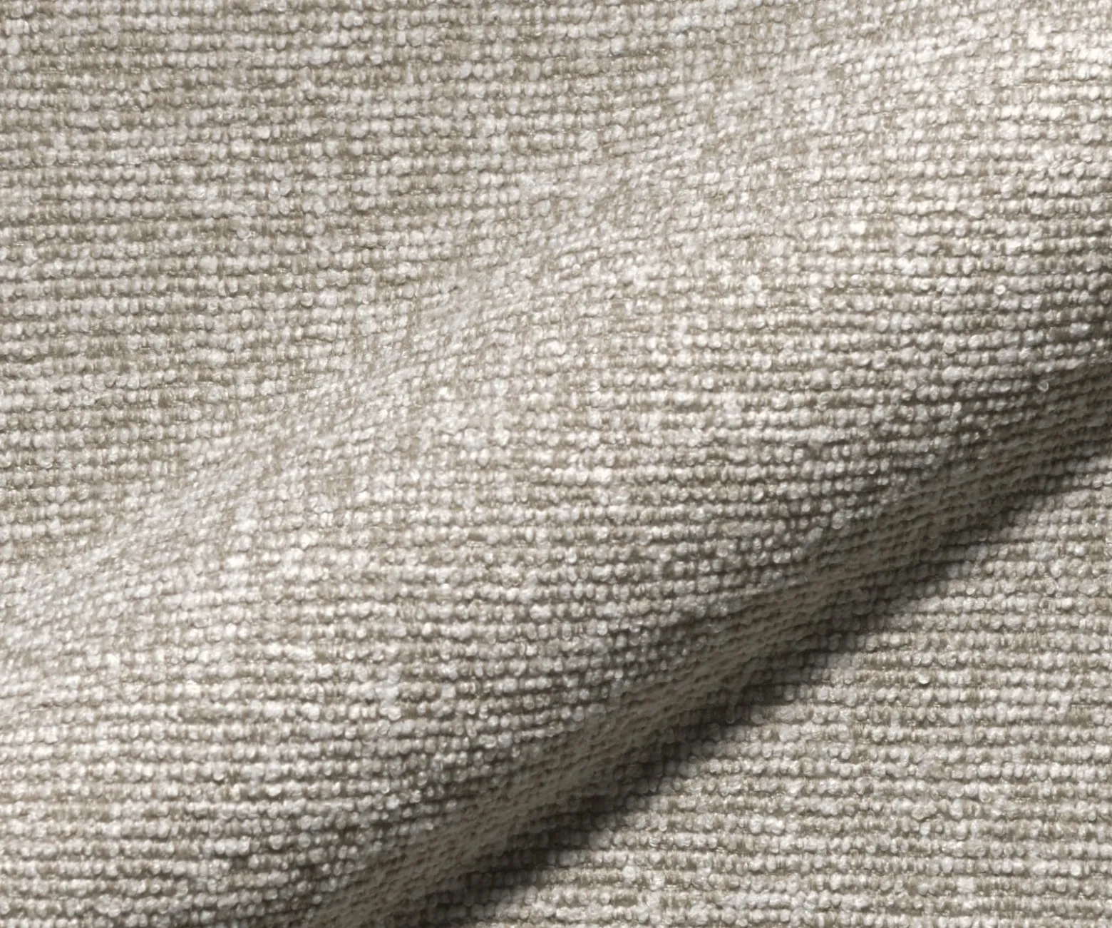 DrehstuhlKaira-Flex Webstoff Soft Beige Kreuzgestell kantig Edelstahl 180° drehbar Sofort versandfertig