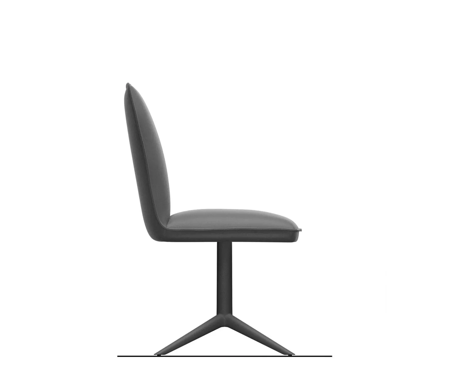 DrehstuhlLelio-Flex Bouclé Soft Beige Fußkreuz Graphit 360° drehbar Wippfunktion Taschenfederkern Sofort versandfertig