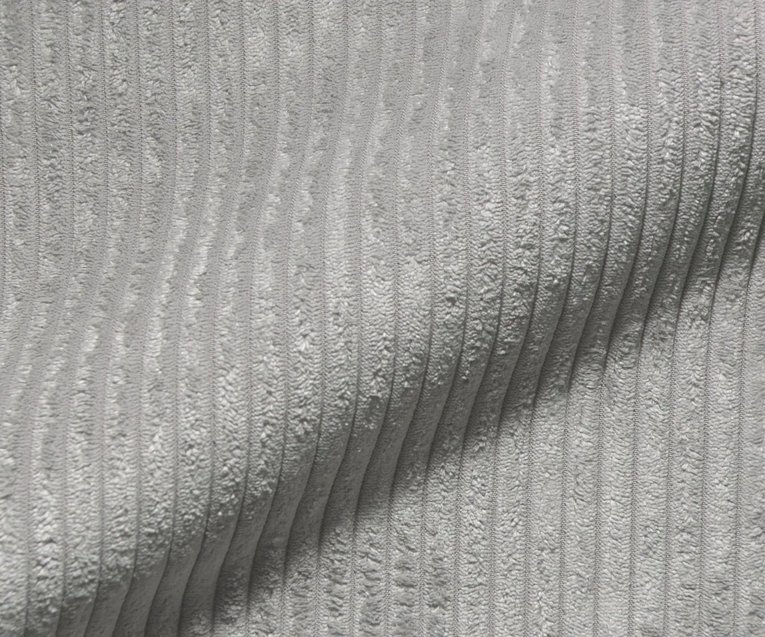 DrehstuhlNube-Flex Cord Silbergrau Kreuzgestell breit Effektfinish Titan 360° drehbar Taschenfederkern Sofort versandfertig
