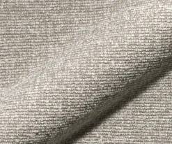 DrehstuhlNube-Flex mit Armlehnen Webstoff Soft Beige Kreuzgestell breit Edelstahl 360° drehbar Wippfunktion Taschenfederkern Sofort versandfertig