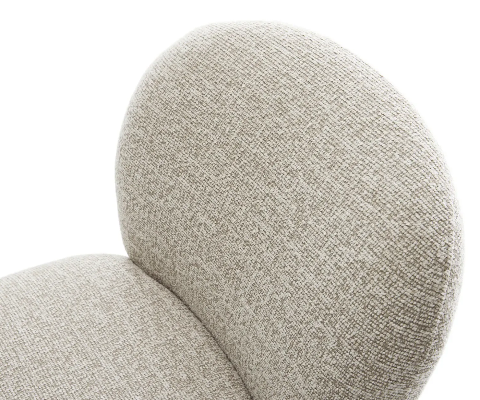 DrehstuhlNube-Flex Webstoff Soft Beige Kreuzgestell breit Graphit 360° drehbar Wippfunktion Taschenfederkern Sofort versandfertig