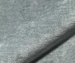 DrehstuhlPejo-Flex Chenille Pastellblau Fußkreuz Edelstahl 360° drehbar Wippfunktion Taschenfederkern Sofort versandfertig