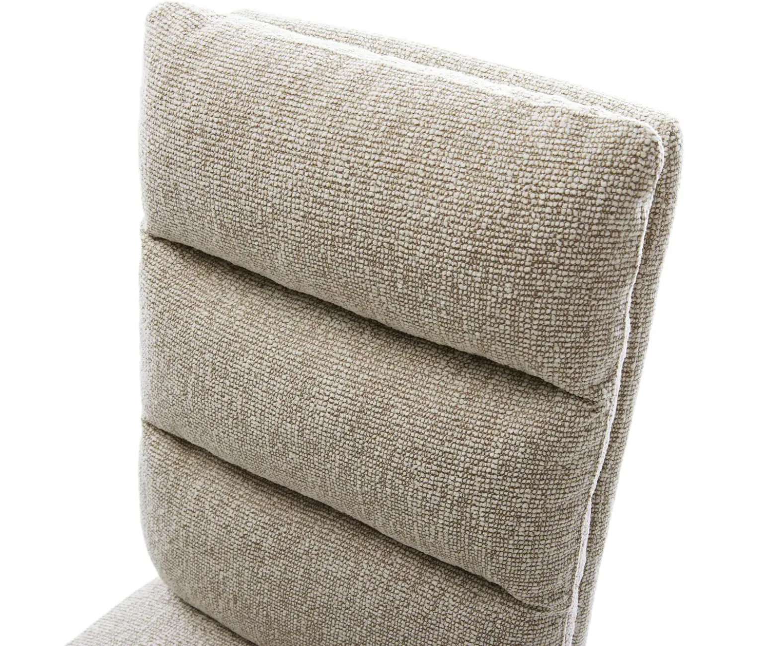 DrehstuhlPela-Flex Webstoff Soft Beige Kreuzgestell breit Graphit 360° drehbar Wippfunktion Taschenfederkern Sofort versandfertig