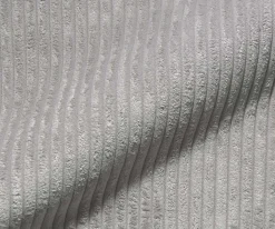 DrehstuhlVinka-Flex mit Armlehnen Cord Silbergrau Kreuzgestell breit Effektfinish Titan 360° drehbar Taschenfederkern Sofort versandfertig