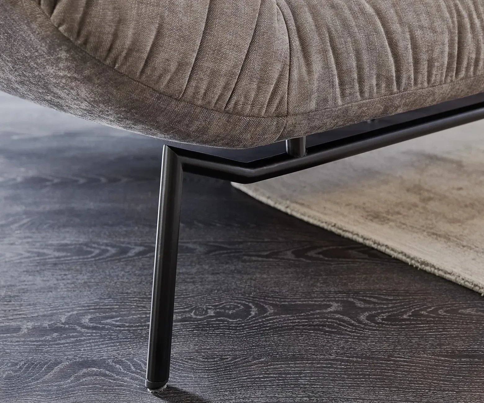 EcksofaShape High 305x160 Steingrau Longchair links by ES brand Sofort versandfertig