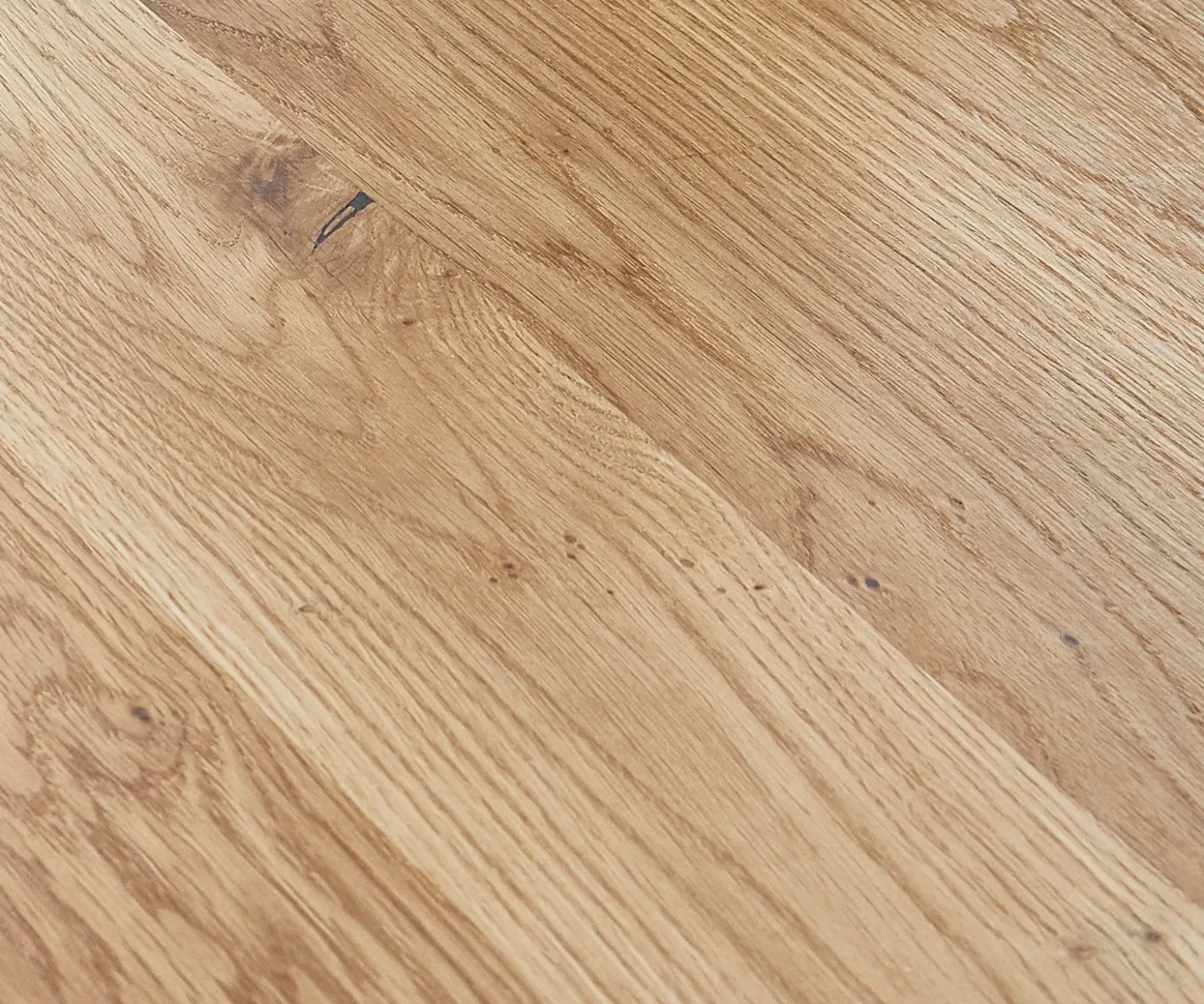 EsstischEdge Boot 200x100x2,5-3 Eiche Natur V-Gestell Flachstahl Schwarz Schweizer Kante Versandfertig ca. 20.08.26