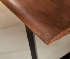 EsstischEdge 300x100 Akazie Braun Metall Schräg Live- Versandfertig ca. 07.11.26