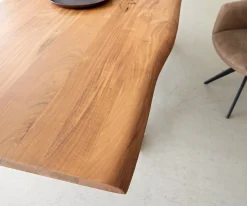 EsstischEdge 260x100 Akazie Natur Glas Live- Sofort versandfertig