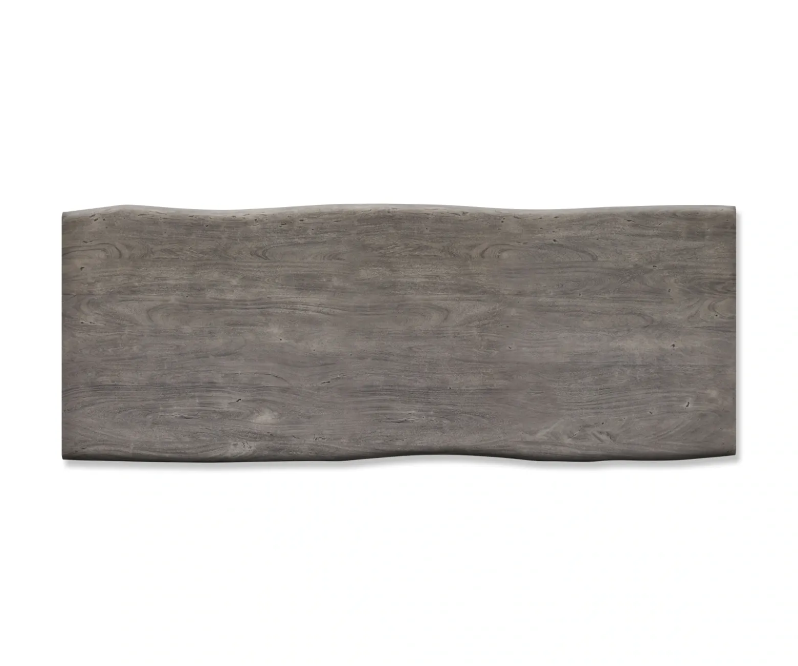 EsstischEdge 260x100cm Akazie Platin Edelstahl Silber schräg Live- Versandfertig ca. 07.11.26