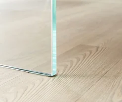 EsstischEdge 200x100cm XL Akazie Braun Glas Live- Versandfertig ca. 06.11.26