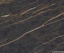 EsstischEdge 200-300x100 Keramik Laminam®Noir Desir Braun Wave Edelstahl ausziehbar Sofort versandfertig