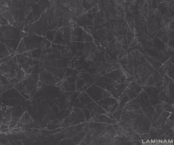 EsstischEdge 180-220x100 Keramik Laminam®Nero Greco Anthrazit Wave Edelstahl ausziehbar Sofort versandfertig