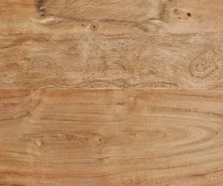 EsstischEdge 300x100 XL Akazie Natur Edelstahl Schmal Live- Sofort versandfertig