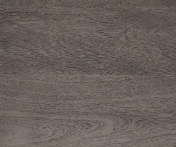 EsstischEdge 300x100 XL Akazie Platin V-Gestell Flachstahl Schwarz Live- Versandfertig ca. 06.11.26