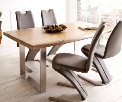 EsstischplatteEdge 280x100cm XL Akazie Natur Live- Sofort versandfertig
