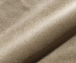 EsszimmerbankTaya-Flex 300 cm Mikrofaser Beige Vintage Kufengestell kantig Edelstahl Taschenfederkern Versandfertig ca. 12.02.27