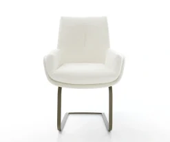FreischwingerClea-Flex Bouclé Soft Beige Freischwinger flach Effektfinish Titan Sofort versandfertig