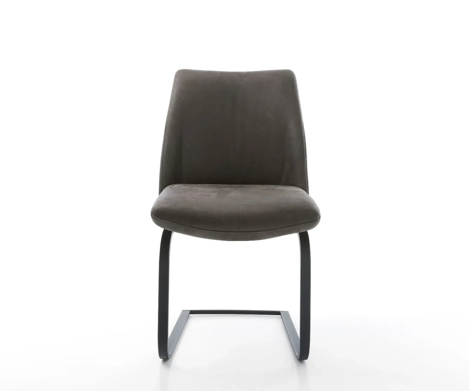 FreischwingerElso-Flex Mikrofaser Anthrazit Vintage Freischwinger flach Schwarz Taschenfederkern Sofort versandfertig