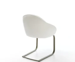 FreischwingerGaio-Flex Bouclé Soft Beige Freischwinger flach Effektfinish Titan Sofort versandfertig