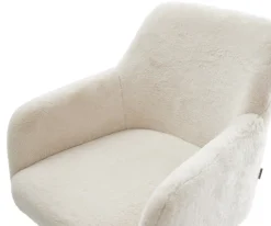 FreischwingerGreg-Flex Plüsch Creme-Weiß Freischwinger flach Schwarz Taschenfederkern Sofort versandfertig