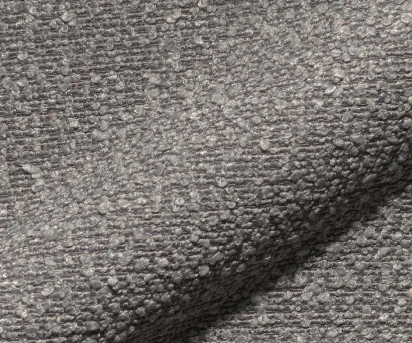 FreischwingerJova-Flex mit Armlehnen Bouclé Silbergrau Freischwinger flach Schwarz Taschenfederkern Sofort versandfertig