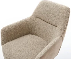 FreischwingerPejo-Flex Materialmix Schlamm Freischwinger flach Weiß Taschenfederkern Sofort versandfertig
