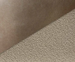 FreischwingerPejo-Flex Materialmix Schlamm Freischwinger flach Effektfinish Titan Taschenfederkern Sofort versandfertig