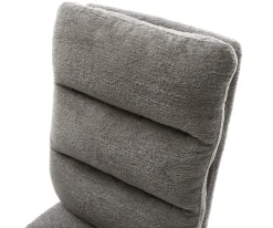 FreischwingerPela-Flex Bouclé Soft Schlamm Freischwinger flach Graphit Taschenfederkern Sofort versandfertig