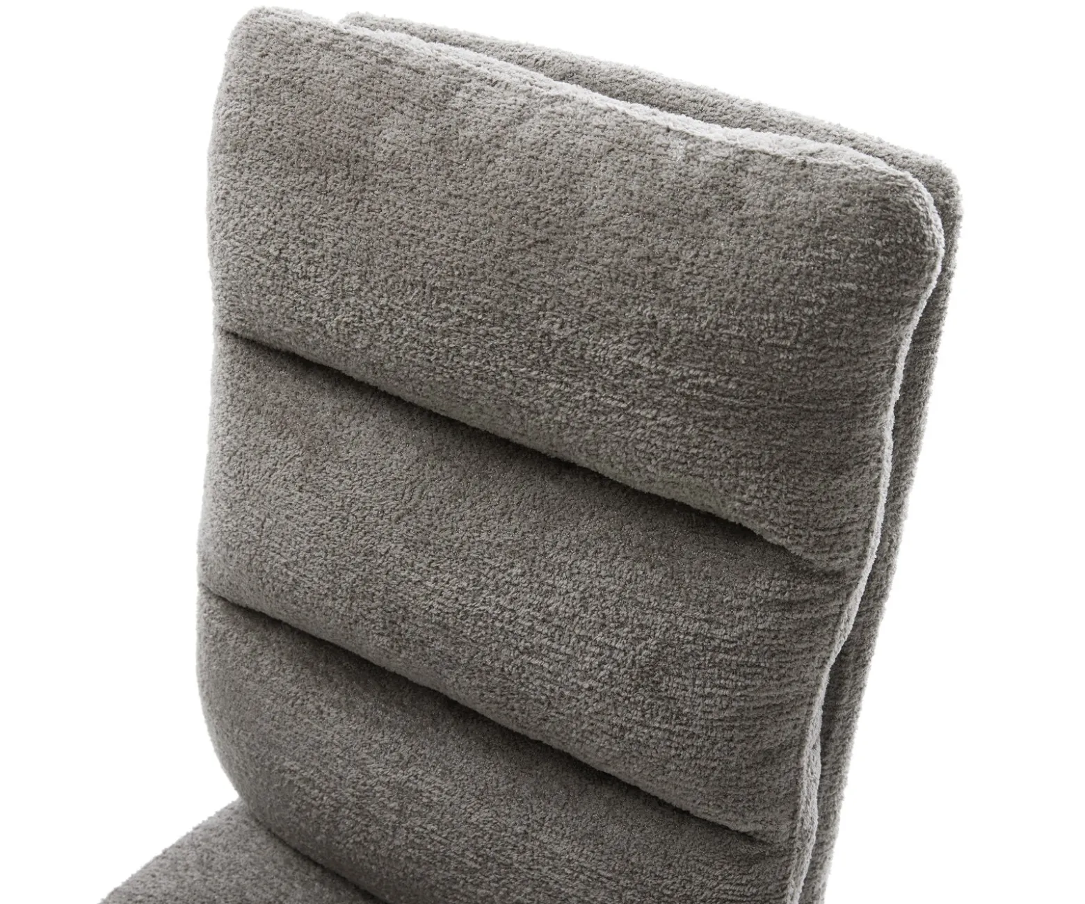 FreischwingerPela-Flex Bouclé Soft Schlamm Freischwinger flach Graphit Taschenfederkern Sofort versandfertig