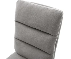 FreischwingerPela-Flex Strukturstoff Soft Grau Freischwinger flach Schwarz Taschenfederkern Sofort versandfertig