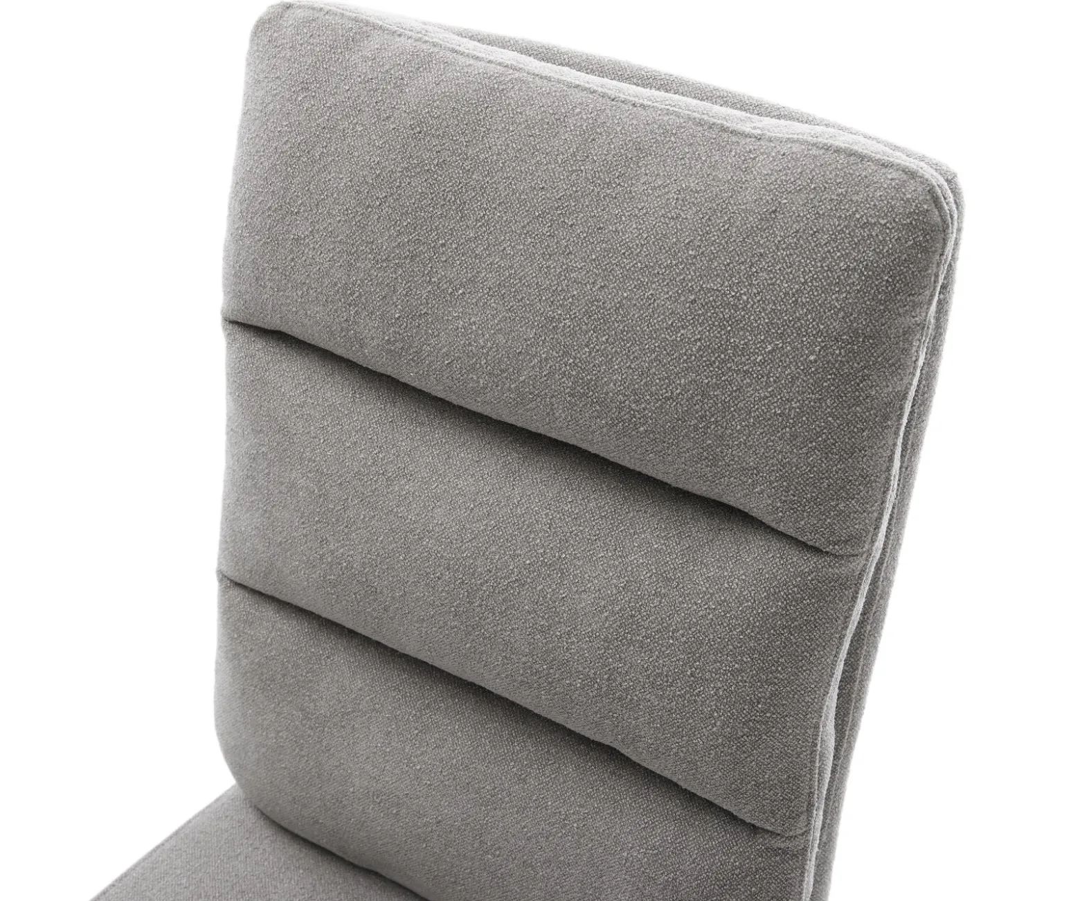 FreischwingerPela-Flex Strukturstoff Soft Grau Freischwinger flach Schwarz Taschenfederkern Sofort versandfertig