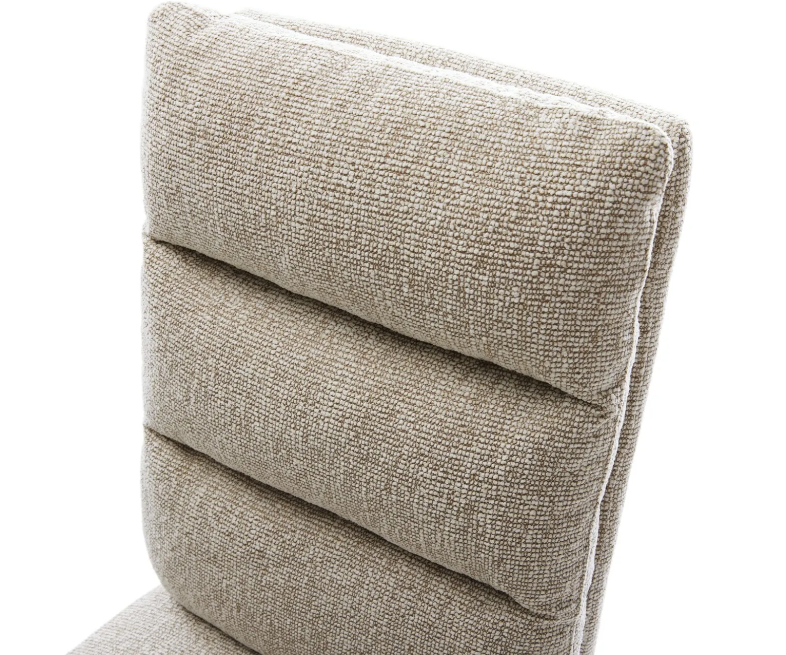 FreischwingerPela-Flex Webstoff Soft Beige Freischwinger flach Effektfinish Titan Taschenfederkern Sofort versandfertig