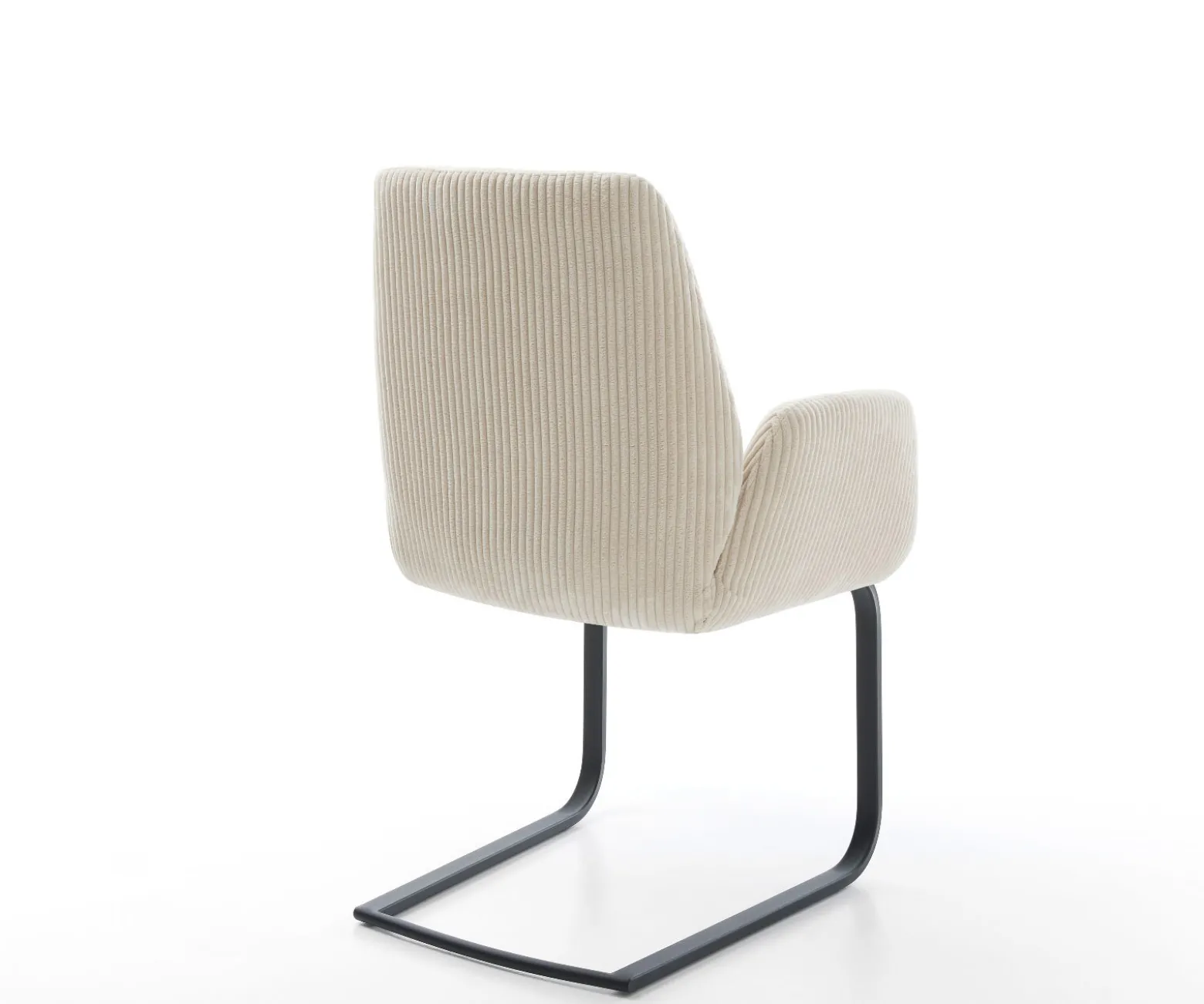 FreischwingerZoa-Flex Cord Beige Freischwinger flach Schwarz Taschenfederkern Sofort versandfertig