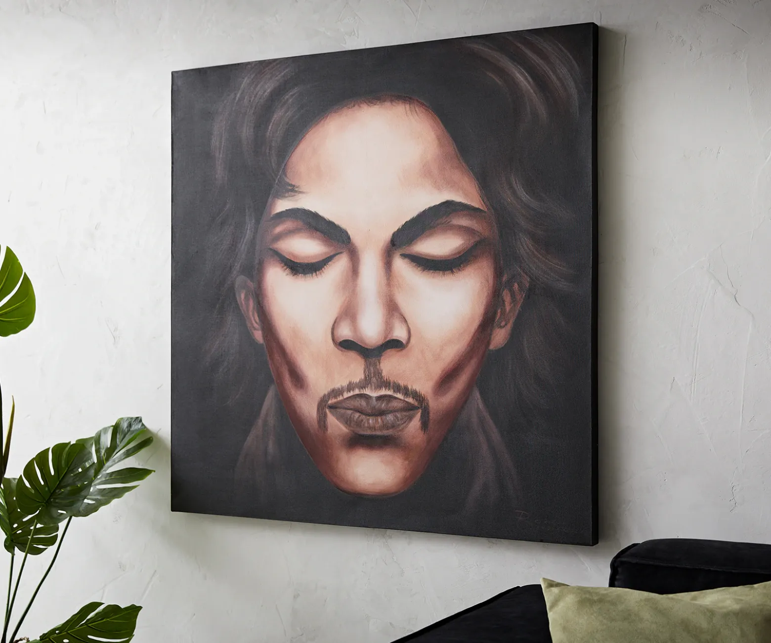 GemäldePrince 120x120 cm Mehrfarbig Recyceltes Metall Sofort versandfertig
