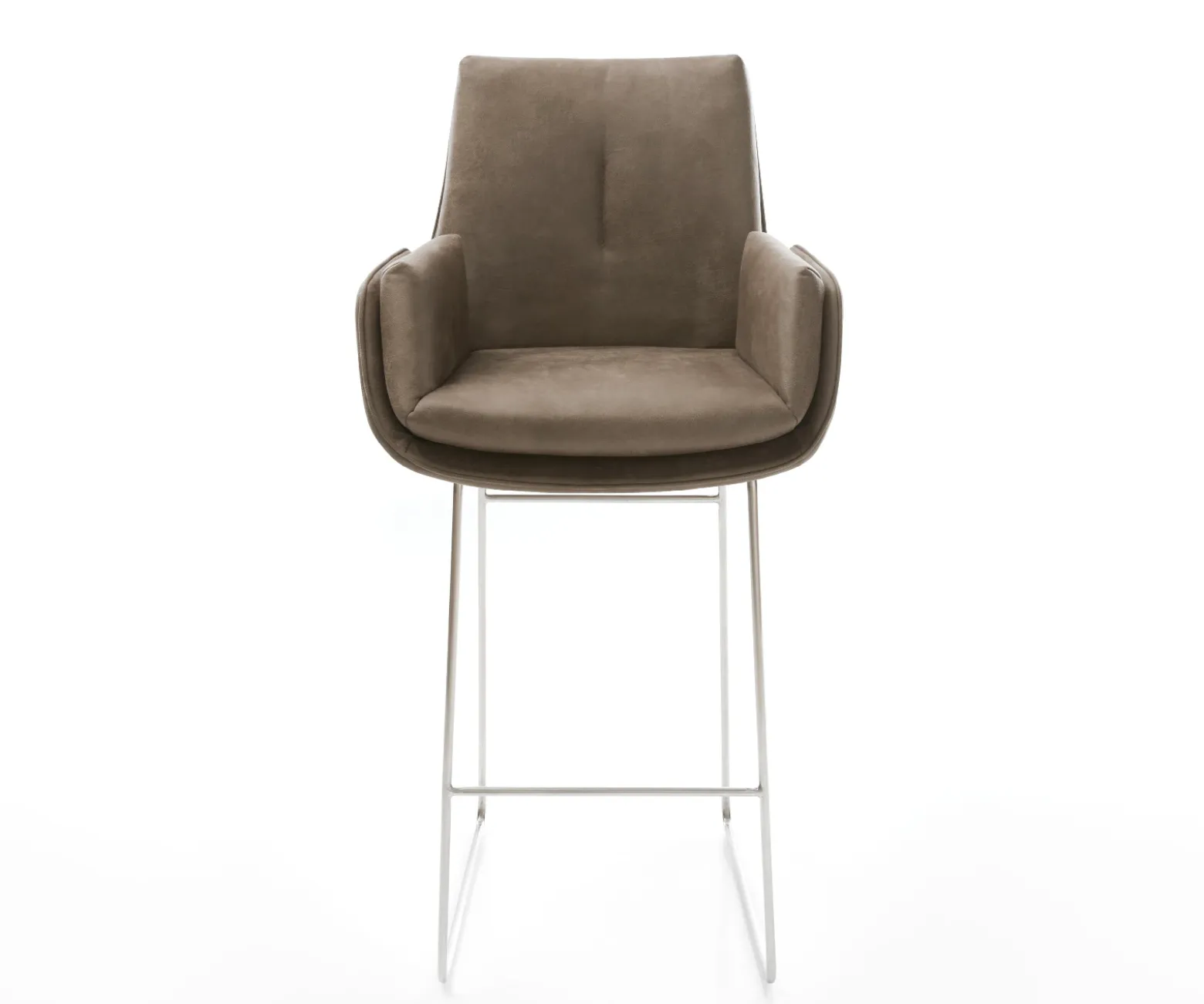 Lowboardkorpus Cuor 250 cm Keramik Beton Grau 1 Klappe 1 SchubfachClea-Flex Strukturstoff Soft Taupe Drehfuß höhenverstellbar Metall Schwarz Sofort versandfertig