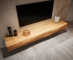 LowboardNew Live-Edge Live-Edge 200 cm Eiche Natur 4 Türen schwebend Versandfertig ca. 13.11.26