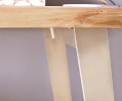 SchreibtischLive-Edge 150x60 cm Akazie Natur 3 Schübe Sofort versandfertig