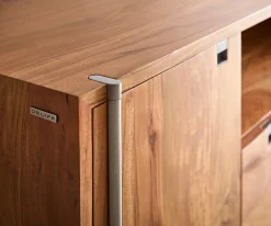 SideboardRivoro 175 cm Akazie Natur 2 Türen 1 Schubfach 1 Fach Sofort versandfertig