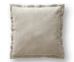 WurfkissenSirpio XL 85x85 Cord Beige Sofort versandfertig